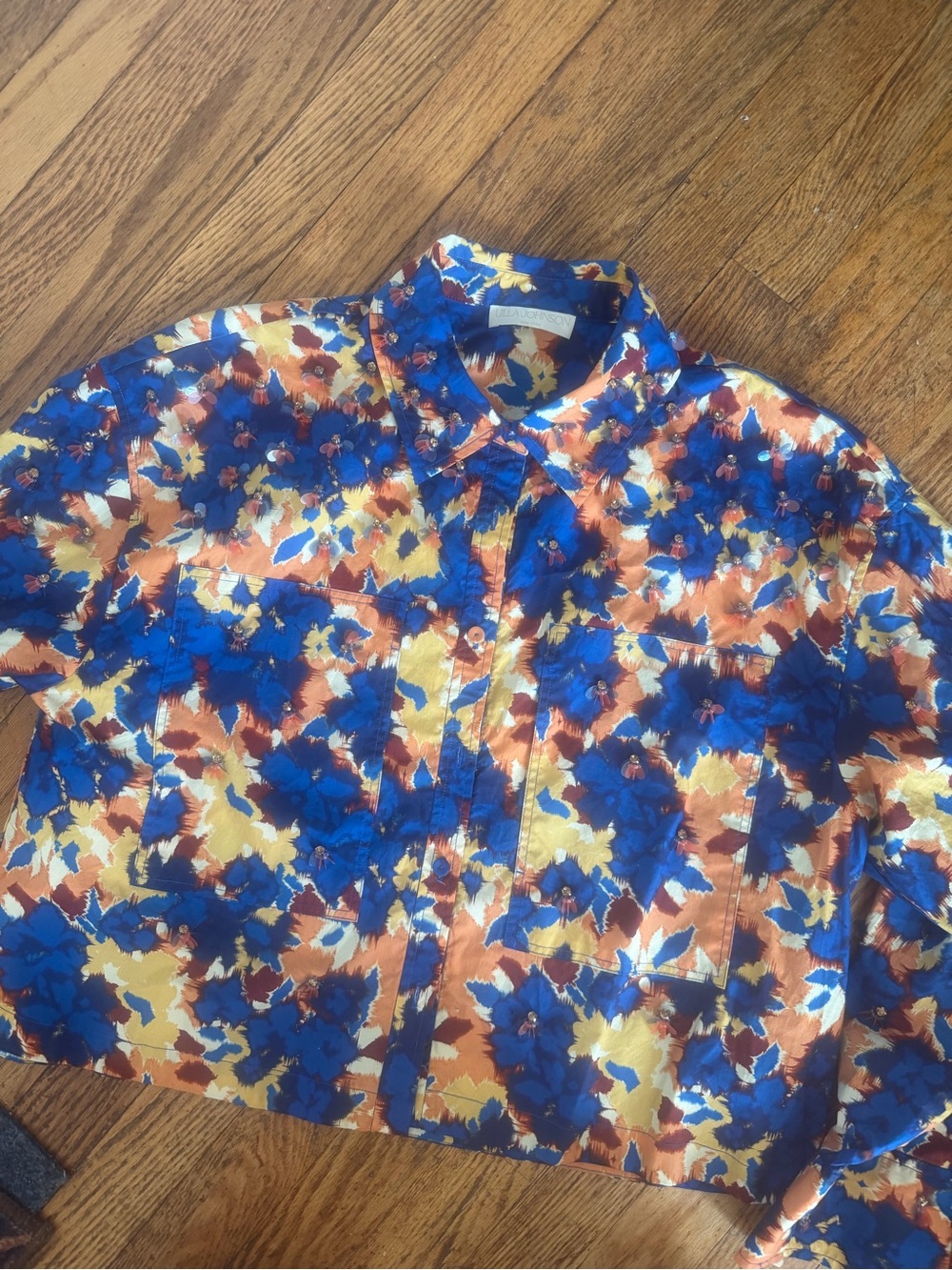 Ulla Johnson Embellished Button Up